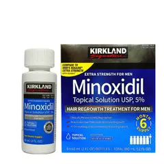 SIGNATURE - Minoxidil Kirkland 5% Hombre x1 Fortalecimiento Capilar