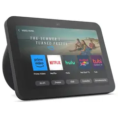 AMAZON - Echo Show 8 3rd Gen Asistente Virtual Alexa Pantalla Integrada NEGRO