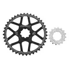 MSC - Corona Delantera Para Bicicleta 40 Dientes Negro