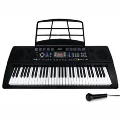 GENERICO - Organeta Piano Electrónico MLS-6639 61 Teclas, 128 Tonos