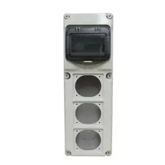 VCP - Caja Multiservicios FLEX 6-S3 de 3 ventanas IP67