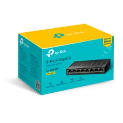 TP LINK - Switch De Escritorio De 8 Puertos 10/100/1000mbps