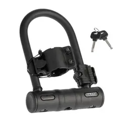 GW - Candado De Seguridad U Lock Para Bicicleta Y Moto Acero