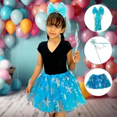 COMPRALOENCASA COM - Disfraz Princesa Halloween Niña Fiesta Disfraces OF-1508