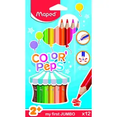 MAPED - Colores Jumbo X12