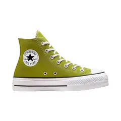 CONVERSE - Botas Chuck Taylor All Star Lift Mujer-Verde/Blanco