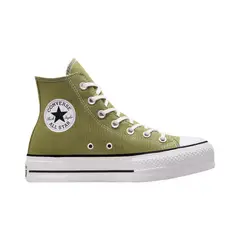 CONVERSE - Botas Chuck Taylor All Star Lift Mujer-Verde