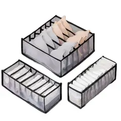 GENERICO - Organizador De Ropa Interior Set De 3 Divisores Gran Promo Yanuo