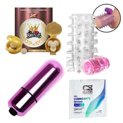 ELIXIR - Funda Pene Vibrador Bala Vibradora Lubricante Neutro Potenciador
