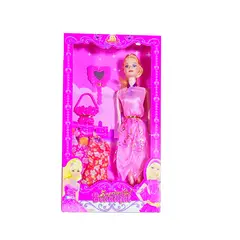 GENERICO - Muñeca Vestidos Espejo Bolso Moda Fashion Juguete Niña