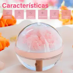 COMPRALOENCASA COM - Humidificador Flores LED Ambientador Difusor Aromas Luminoso LLD-J225