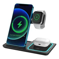 GENERICO - Estación Carga Rapida Inalámbrica Smartwatch Celular