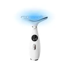 GENERICO - Masajeador Facial De Cuello Vibración de Luz de Color