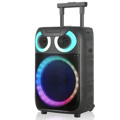 GENERICO - Cabina Bluetooth Portátil Control Remoto 15 Pulgadas Dw2115