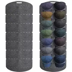 GENERICO - Organizador de gorras perchero 14 puestos