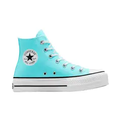 CONVERSE - Botas Chuck Taylor All Star Lift Mujer-Azul Celeste