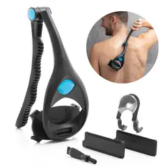 GENERICO - Depilador Manual de Espalda 2 Cuchillas Afeitadora Ajustable