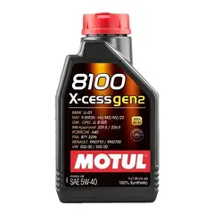 GENERICO - Aceite Motul - 5W40 - 8100 Sintético X-cess - 1L
