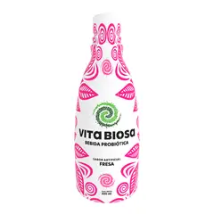 GENERICO - Bebida Probiotica Vita Biosa Sabor Fresa X 500ml