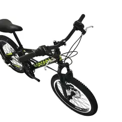 SFORZO - Bicicleta MTB Rin 20 F.Disco Shimano 21 - Negro Verde