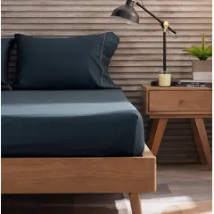 DISTRIHOGAR - Set Sábana Ajustable Más Fundas 300 hilos Sencillo