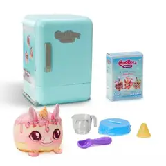 MOOSE TOYS - Juego de Nevera Mágico Cookeez Makery con peluche