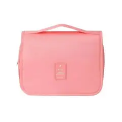 CADU COSMETICS - COSMETIQUERA VIAJERA PARA MUJER COLOR ROSADO