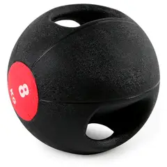 GENERICO - Balón Peso 8kg Medicinal Agarre Crossfit Gymball Terapia