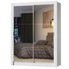 MADESA - Closet Denver 2 Puertas Corredizas con Espejos