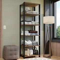 MADESA - Closet Abierto Valencia 6 Niveles 59 cm