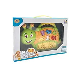 DAYOSHOP - Piano Oruga Interactivo Sonido Animales Numeros + Baterias