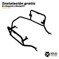 KOJU - Soporte maletas laterales Dominar 400-250