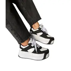 EVEGONZ - Zapatos Con Plataforma Tenis Urbanos de Moda