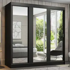 MADESA - Closet Reno 3 Puertas Corredizas con Espejos