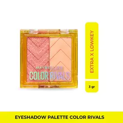 MAYBELLINE - Paleta de Sombras Color Rivals Duo Extra x Lowkey