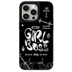 GENERICO - Ultra safe case - boss girl para iPhone 15 PLUS - Funda Estuche con MagSafe