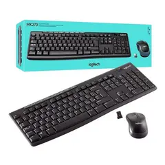 LOGITECH - COMBO TECLADO Y MOUSE MK270 INALAMBRICO
