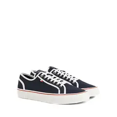 TOMMY HILFIGER - Tenis De Lona Con Suela Vulcanizada