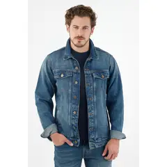 TENNIS - Chaqueta lavado azul oscuro para hombre