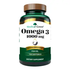 MEDICAL GREEN - Omega 3 1000mg X 100 Capsulas