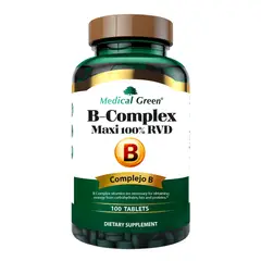 MEDICAL GREEN - B-Complex X 100 Tabletas