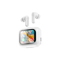 NIATEC - Audífonos Inalámbricos Bluetooth M6 Pantalla Tactil Anc Enc