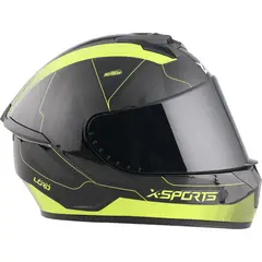 X SPORTS - CASCO M63 CERTIFICAD DOT LORD AMARILLO BRILLO TLL S
