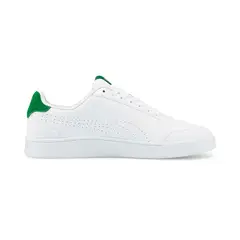 PUMA - Tenis Hombre Blanco Shuffle Perf Gold