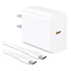 1HORA - Cargador Tipo C Carga Rápida Pd 20w Con Cable C A C Compatible Android