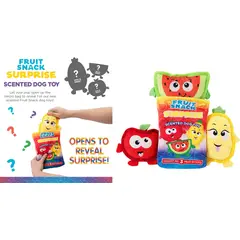 GENERICO - Outward Hound Fruit Bag Surprise Peluche 2 en 1 para Perro