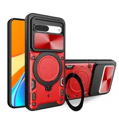 GENERICO - Estuche Armo Anti-golpe Para Google Pixel 7 Rojo