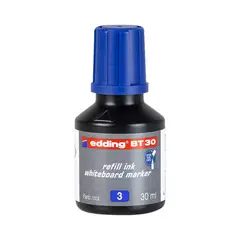 EDDING - Tinta Bt30 Pizarron Blanco Recargable Por Goteo 30m Color Azul