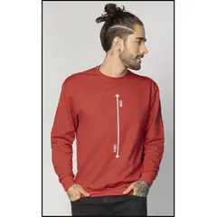ATYPICAL - Buzo Juvenil Rojo 1335