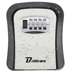 GENERICO - Porta Llaves De Pared Tipo Caja Fuerte Seguridad De Plástico